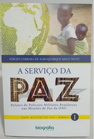 Capa do livro A Serviço da Paz